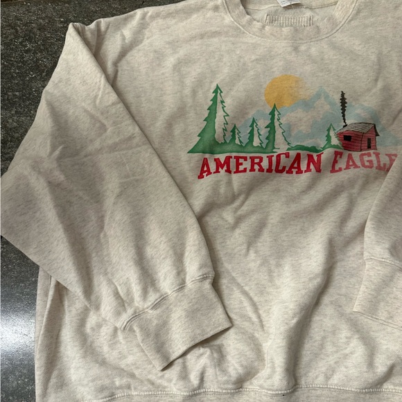 BRAND NEW American Eagle Outfitters oversized crewneck - Picture 4 of 6